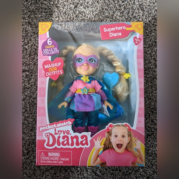 Pocket watch Toys Pocket Watch Love Diana Superhero Doll Poshmark